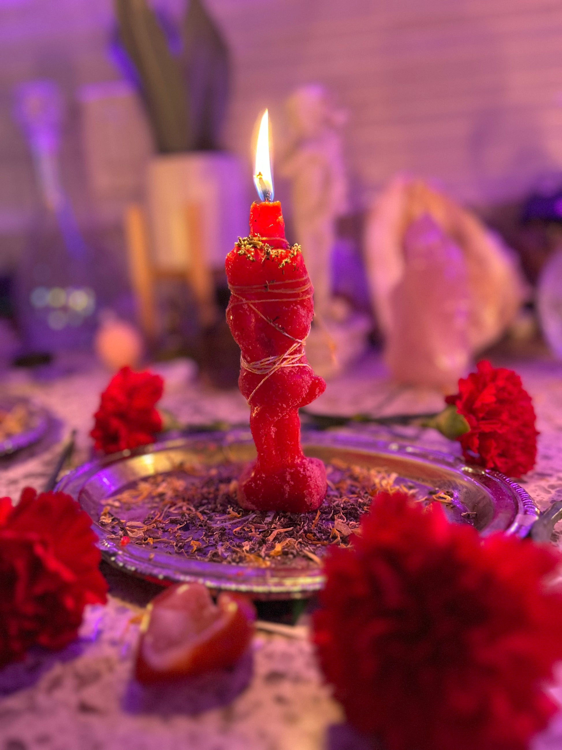 love seduction spell candle